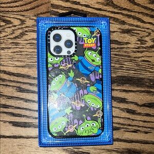 Casetify Toy Story Alien Case - Vibrant Blue and Green 13 pro max